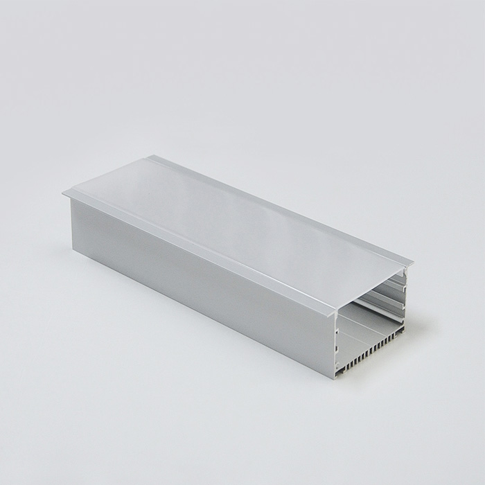 HL-A020 Aluminum Profile - Inner Width 63.9mm(2.51inch) - LED Strip Anodizing Extrusion Channel
